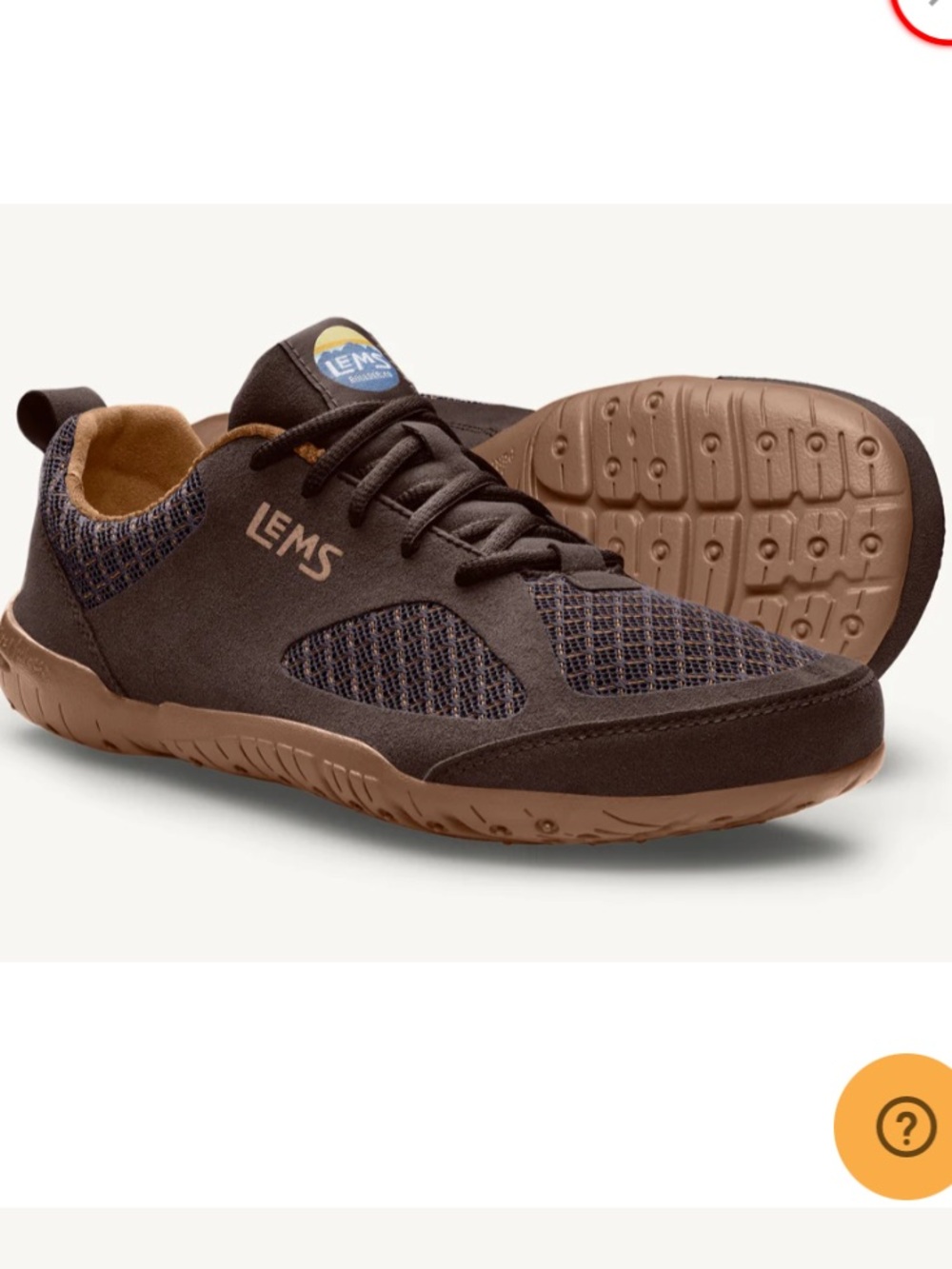 lems primal 2 dark brown suede size 39